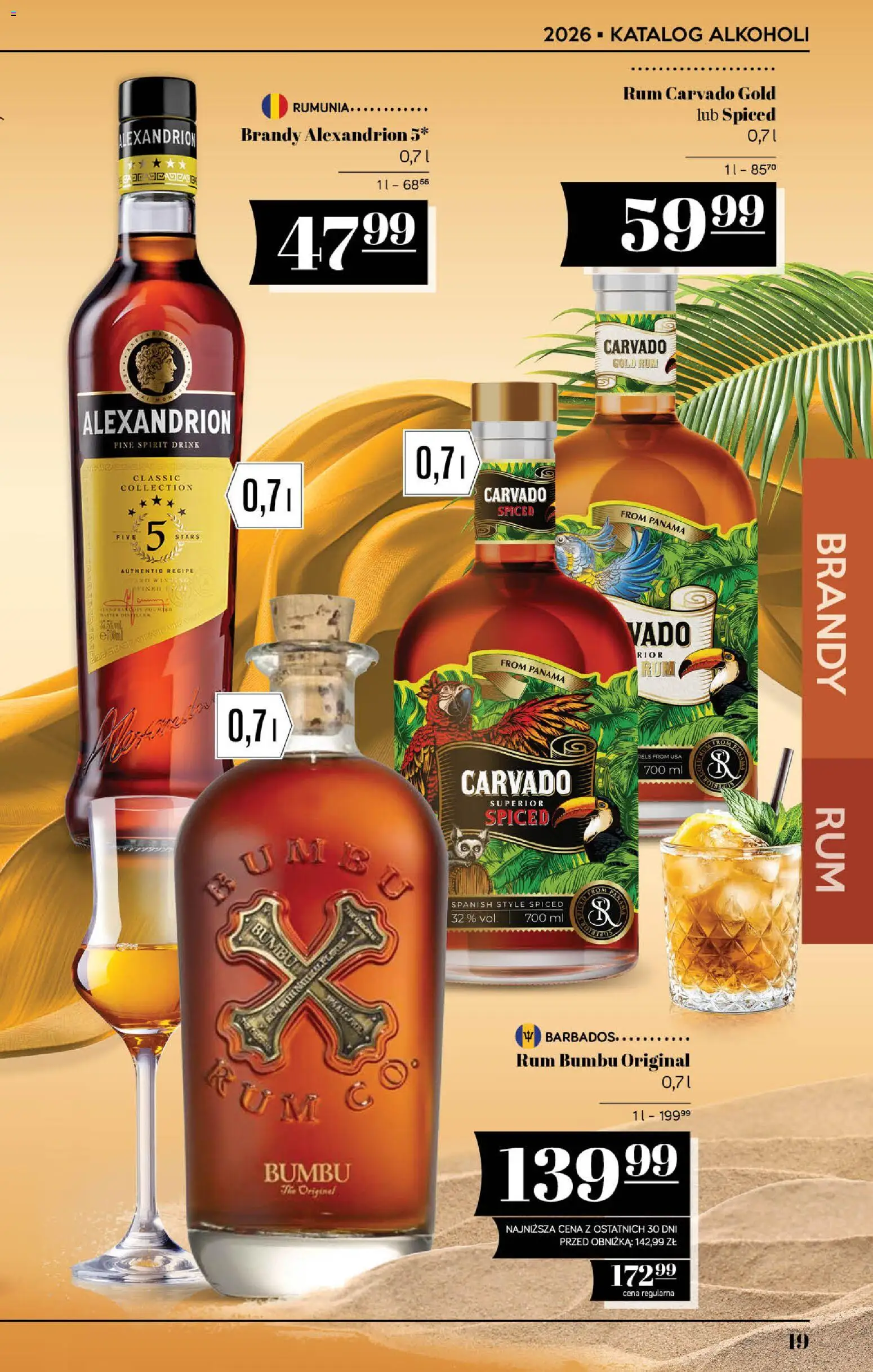 POLOmarket katalog - Alkoholi od 18.06.2026 | Strona: 19 | Produkty: Rum