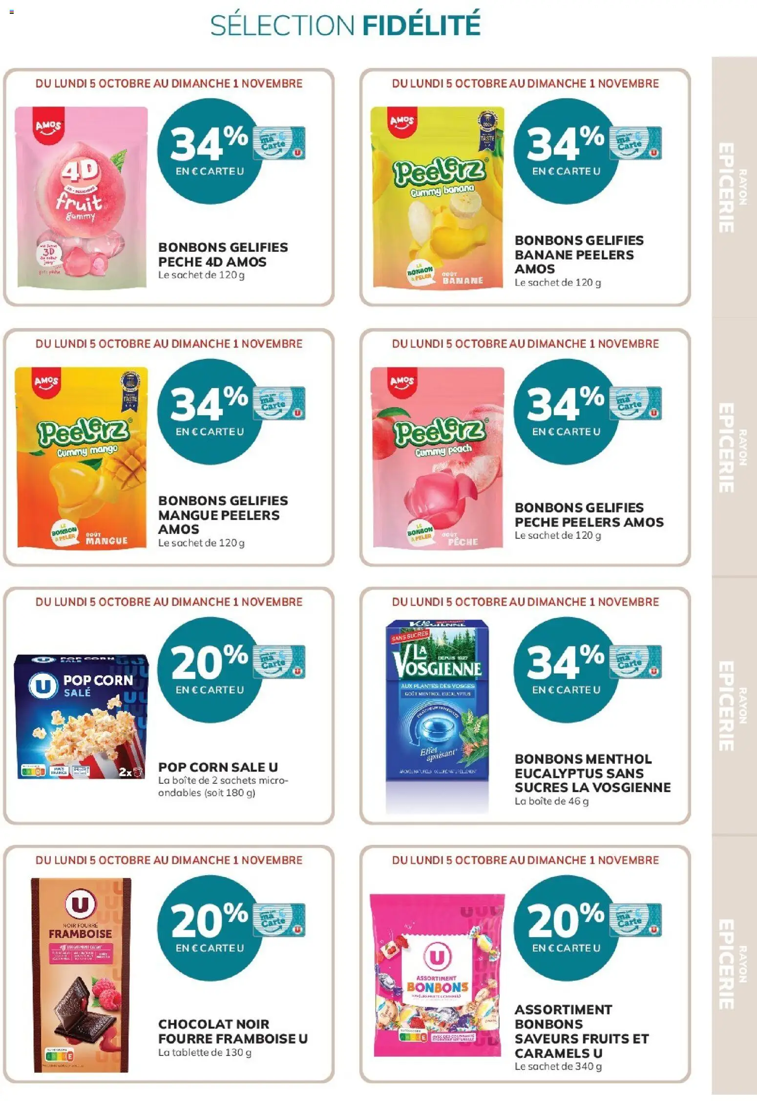 {H1} | Page: 23 | Produits: Tablette, Mangue, Chocolat noir, Bonbons gélifiés