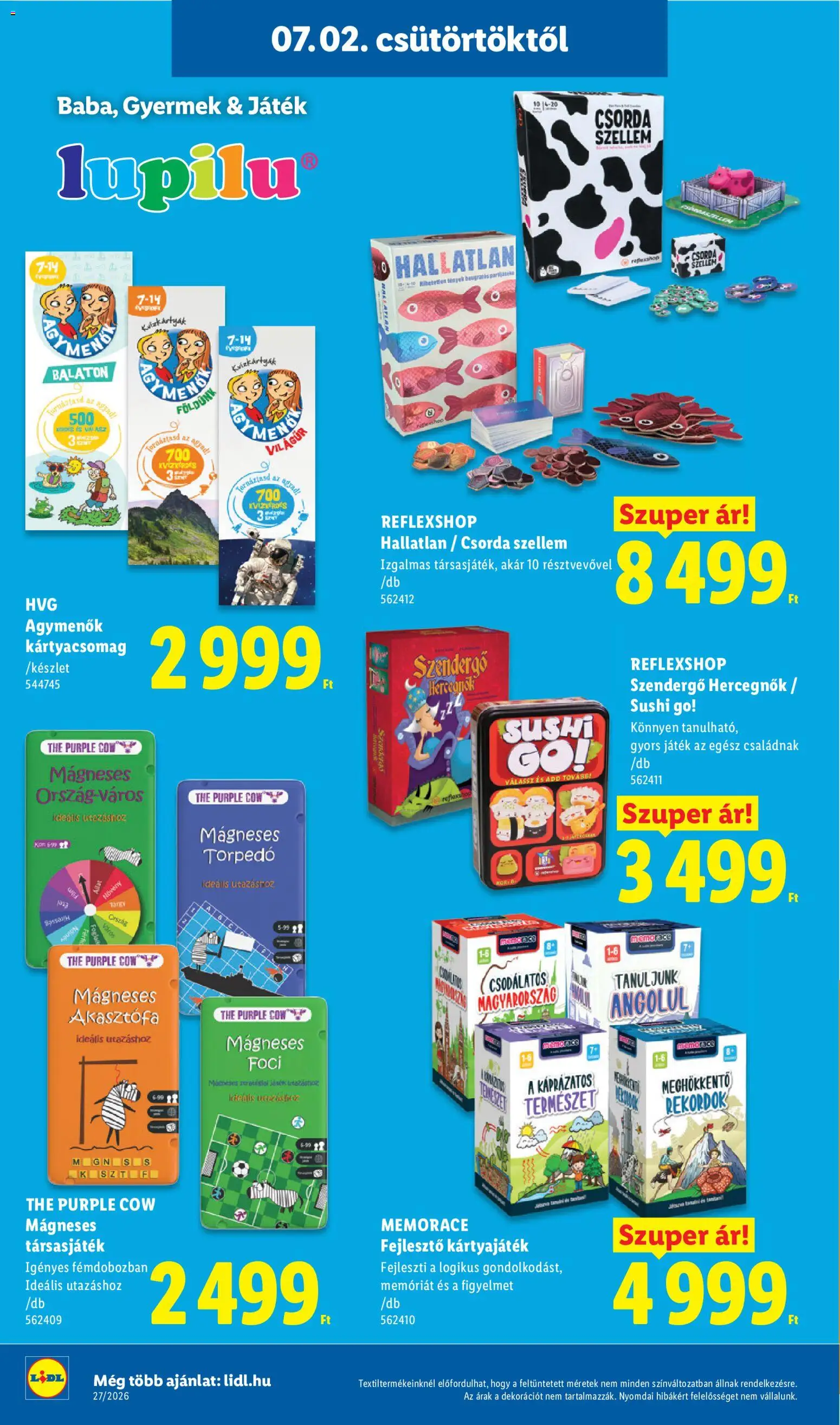 Lidl akciós ujság - amely érvényes a következő dátumtól: 2026.07.02. | Oldal: 8