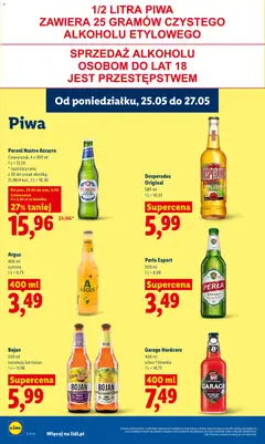 Pogląd oferty "Lidl gazetka" - ważna od 25.05.2026 | Strona: 74 | Produkty: Cytryna, Limonka, Arbuz, Banan