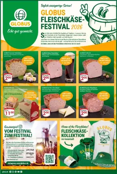 Globus - Globus: Fleischkäse-Festival 2026 ab 08.06.2026 gültig