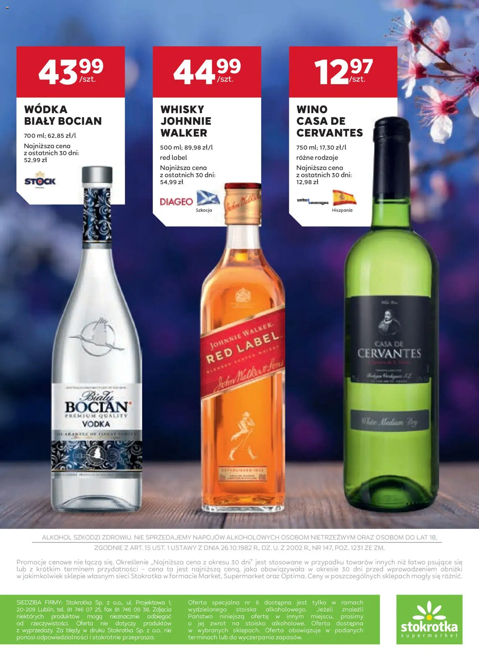 Stokrotka gazetka - Oferta alkoholowa od 14.05.2026 | Strona: 17