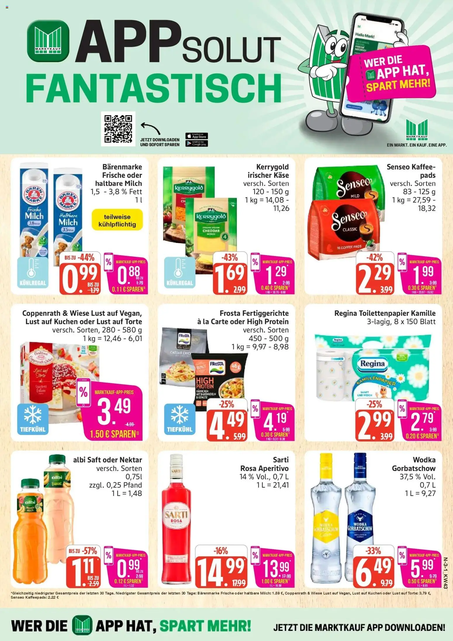 Marktkauf Prospekt Buxtehude (ab 19.10.2026) » Angebote online | Seite: 3 | Produkte: Hahnchen, Käse, Frosta, Fertiggerichte