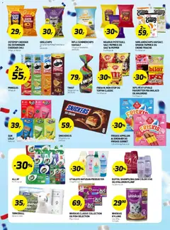 Forhåndsvisning av Bunnpris kundeavis gyldig fra 27.04.2026 | Side: 25 | Produkter: Potetgull, Mix fructe, Tejp, Cheddar