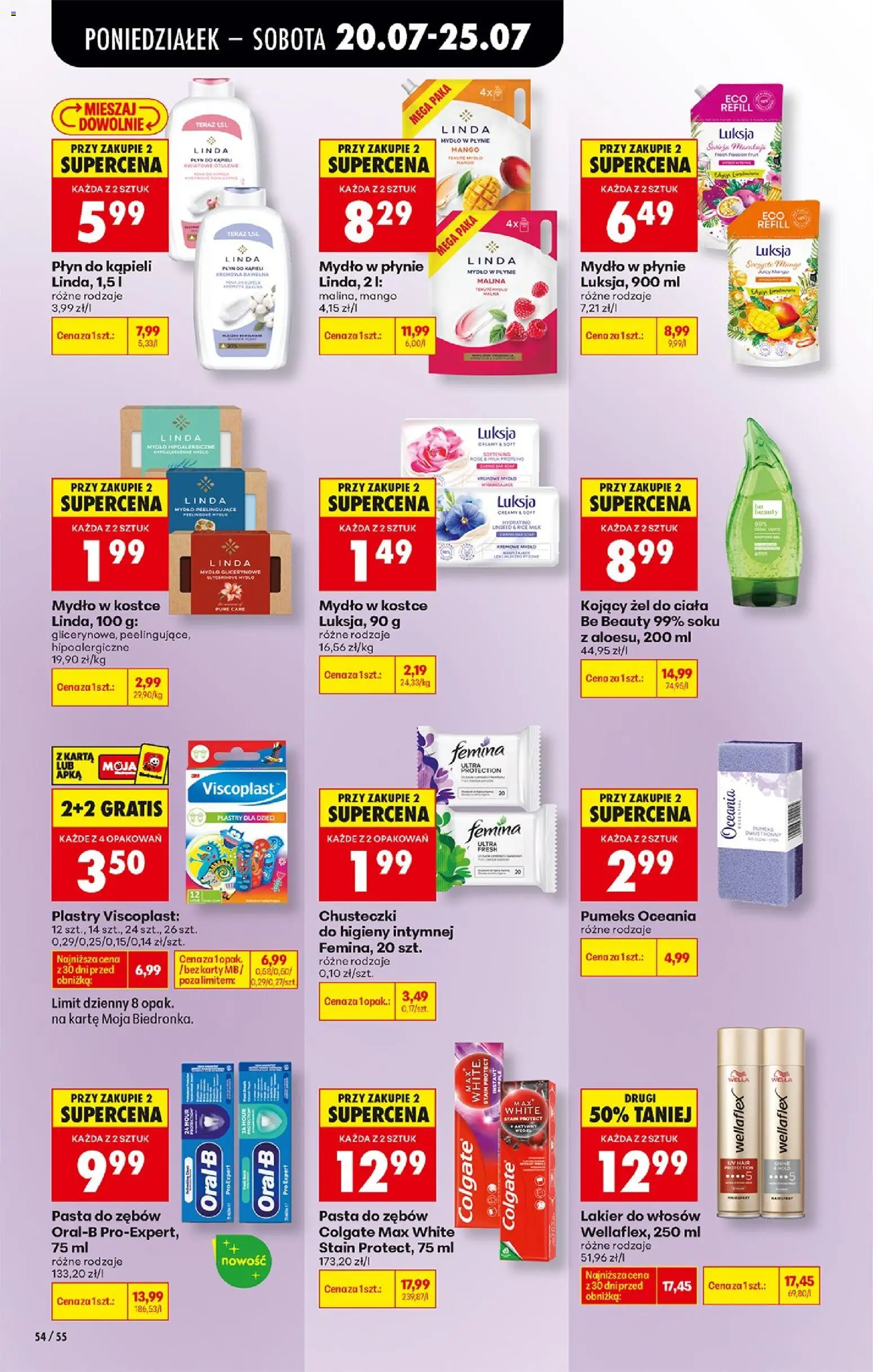 Biedronka Polsko leták od 20.07.2026 | Strana: 72 | Produkty: Mýdlo, Mango