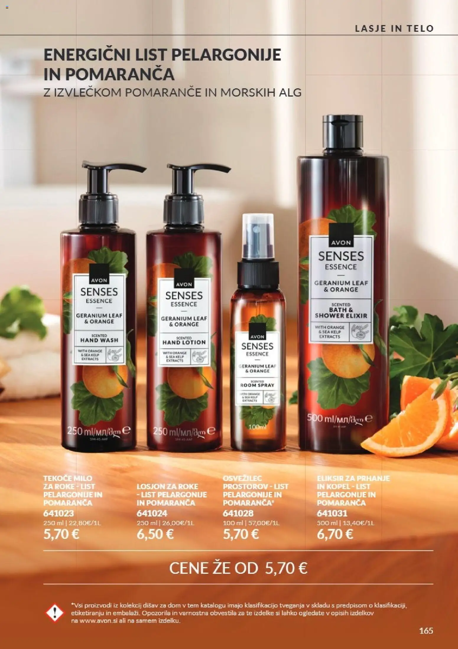 Novi Avon katalog ponudbe – veljaven od 01.10.2026 | Stran: 165 | Izdelki: Tekoče milo, Kopel, Milo, Pomarance