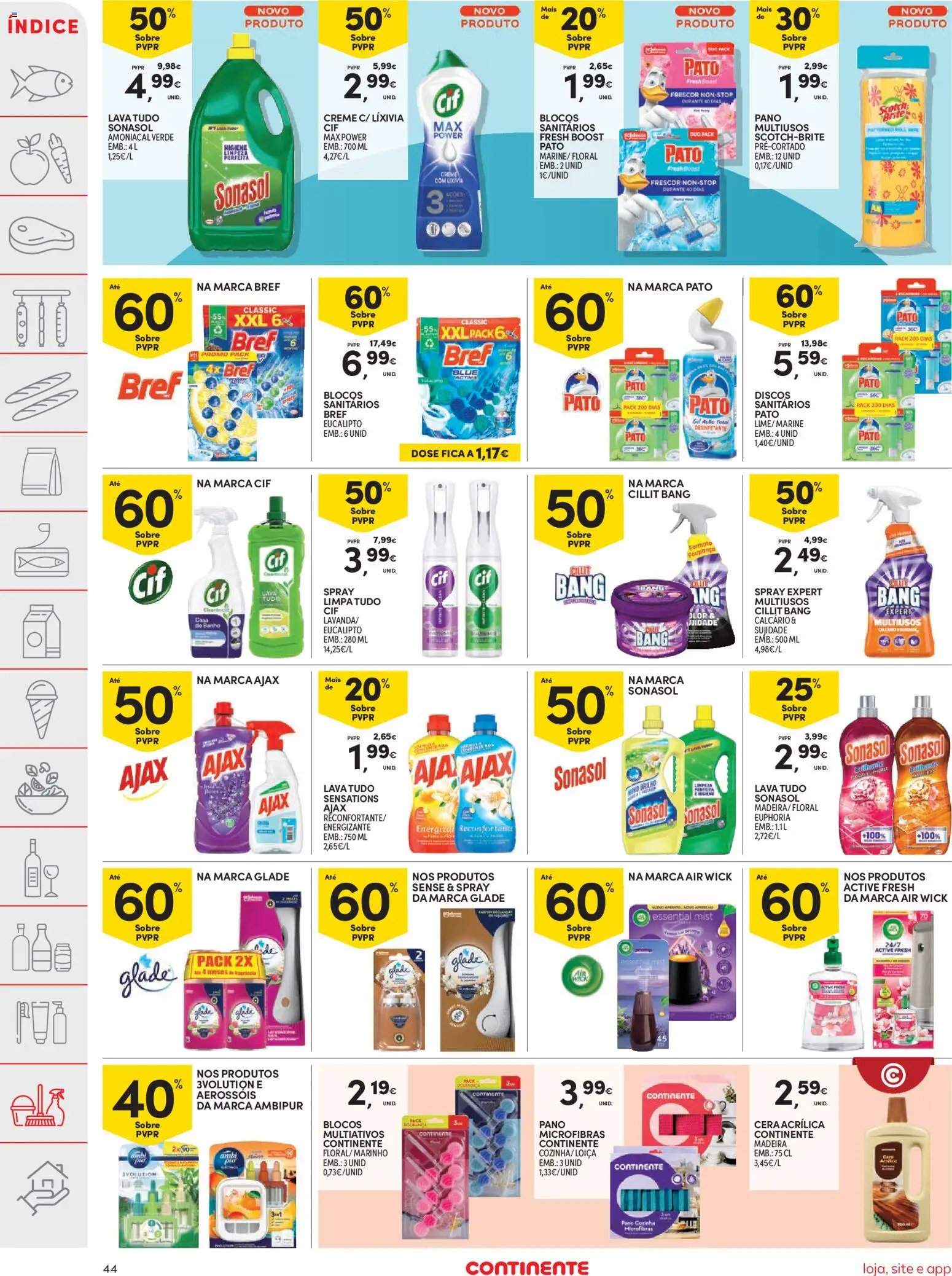 Continente folheto │ válido de 14.04.2026 | Página: 44 | Produtos: Cera, Banho, Creme