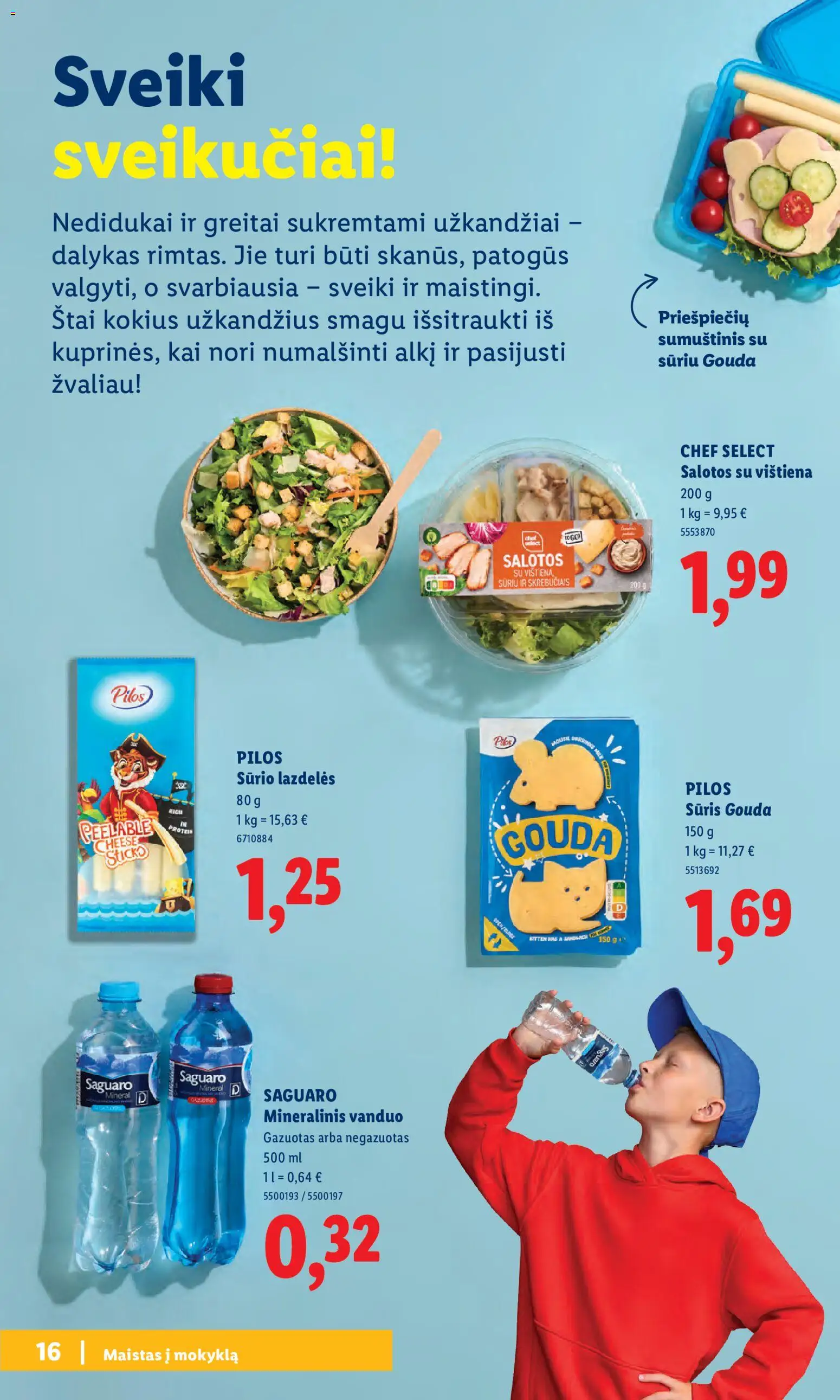 LIDL akcijos nuo 2026.07.20 | Puslapis: 16 | Prekių: Marškiniai, Drabužiai, Marškinėliai