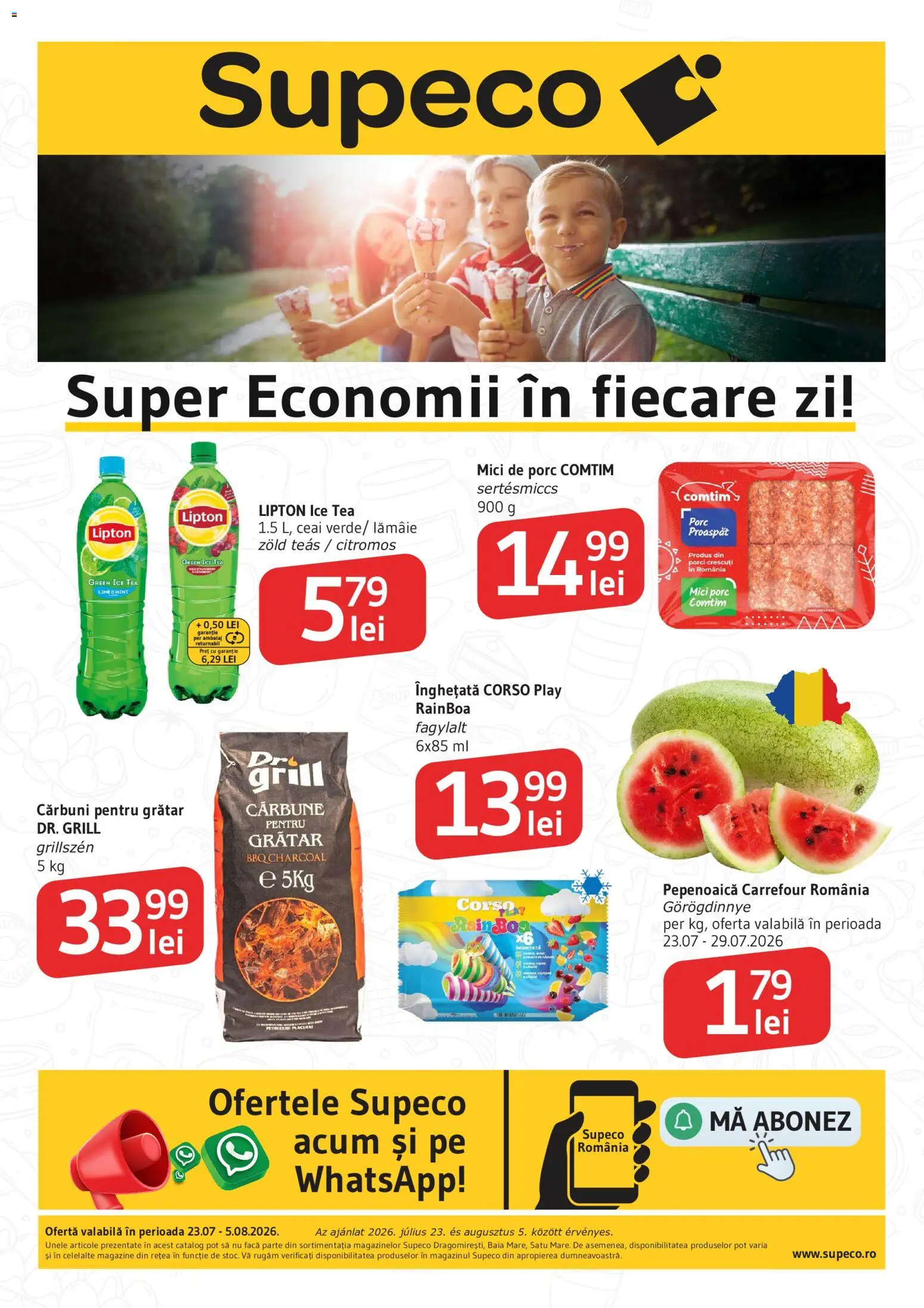 Noul catalog Supeco – valabil de la 23.07.2026 | Pagină: 1