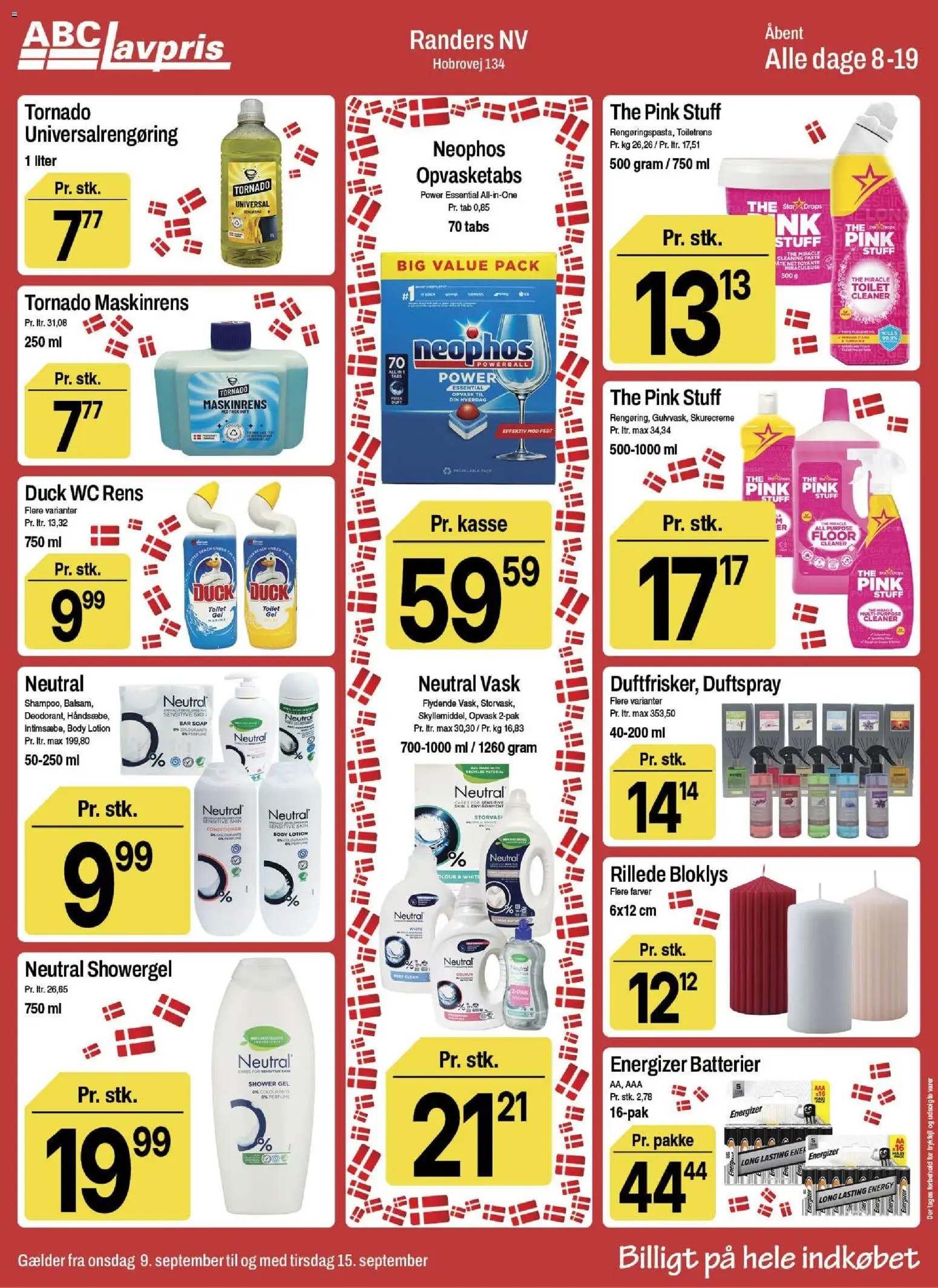 Abc Lavpris tilbudsavis – gyldig fra 09/09/2026 | Side: 13