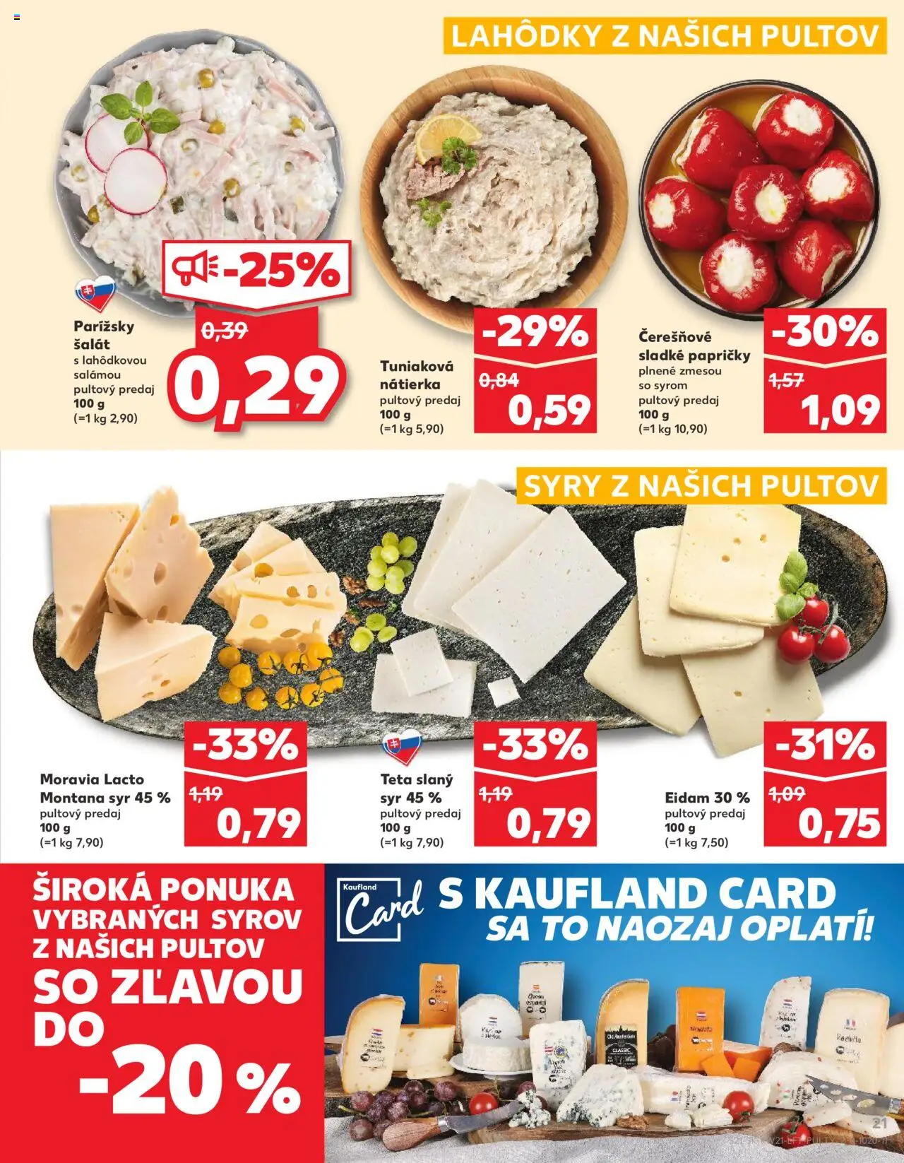 Nové Kaufland akcie – leták je platný od 22.05.2025 | Strana: 21