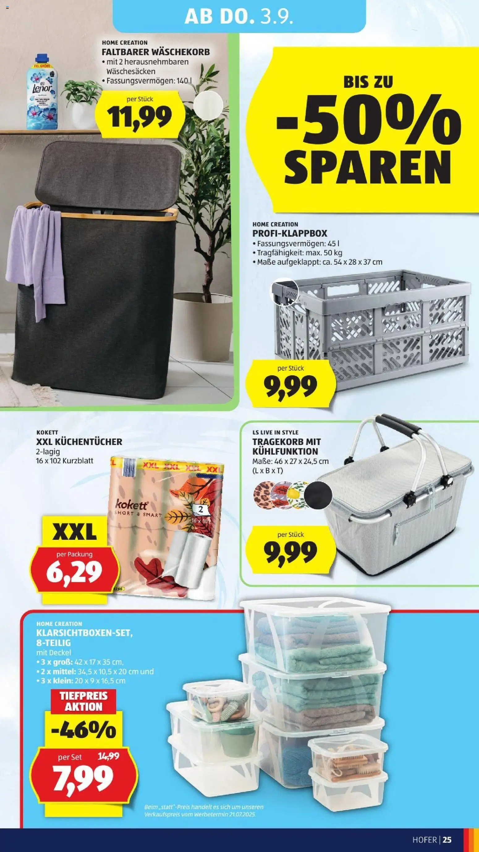 Hofer Flugblatt gültig ab 28.08.2026 | Seite: 37 | Produkte: Box