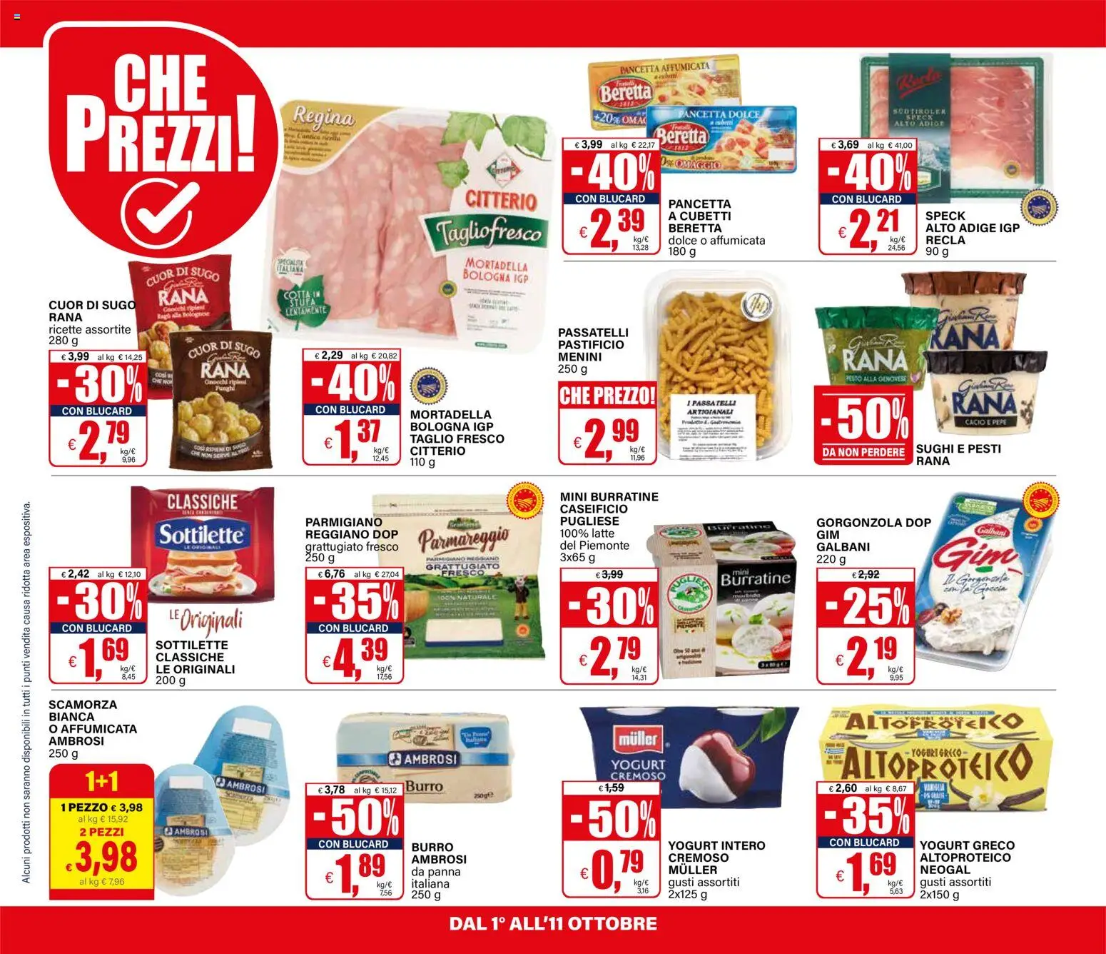 Volantino Il Gigante del 01/10/2026 | Pagina: 12 | Prodotti: Speck, Pepe, Taglio, Gorgonzola