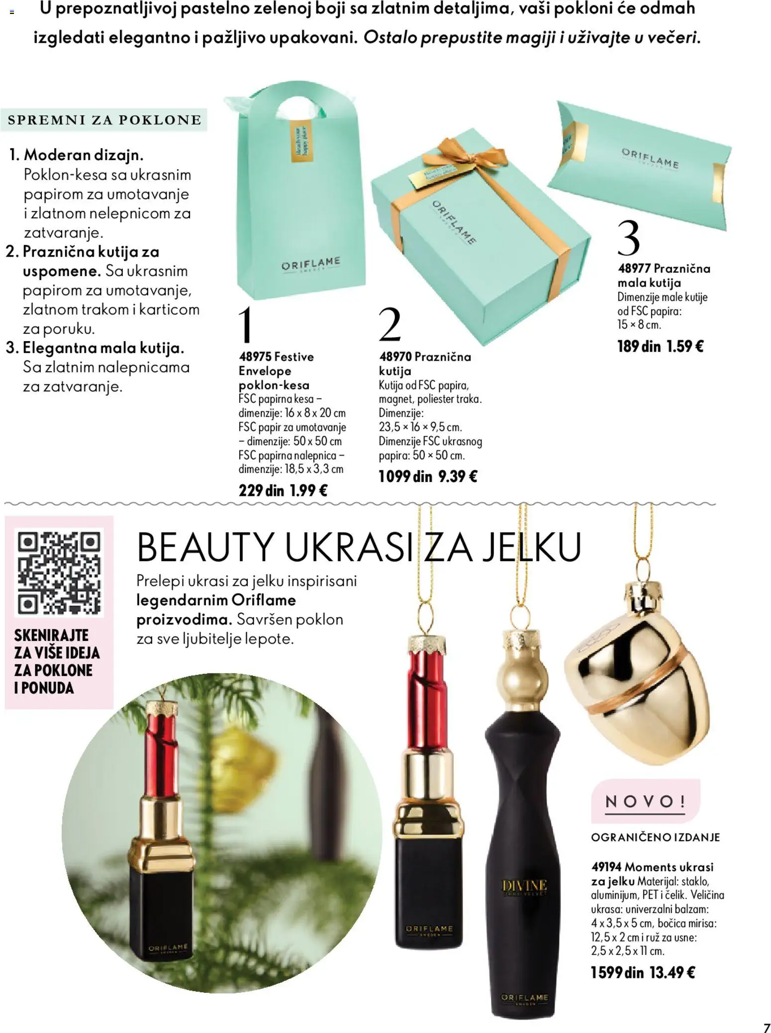 Oriflame katalog - važi od 18.11.2026 | Strana: 7 | Proizvode: Kutija, Balzam
