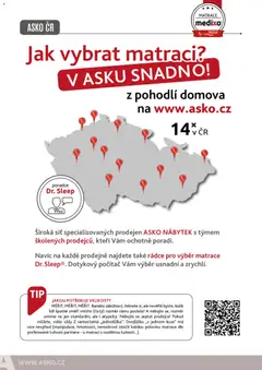 Náhled letáku ASKO nábytek leták - Nabídka matrací od 01.01.2026 | Strana: 2 | Produkty: Síť, Počítač, Postele, Matrace