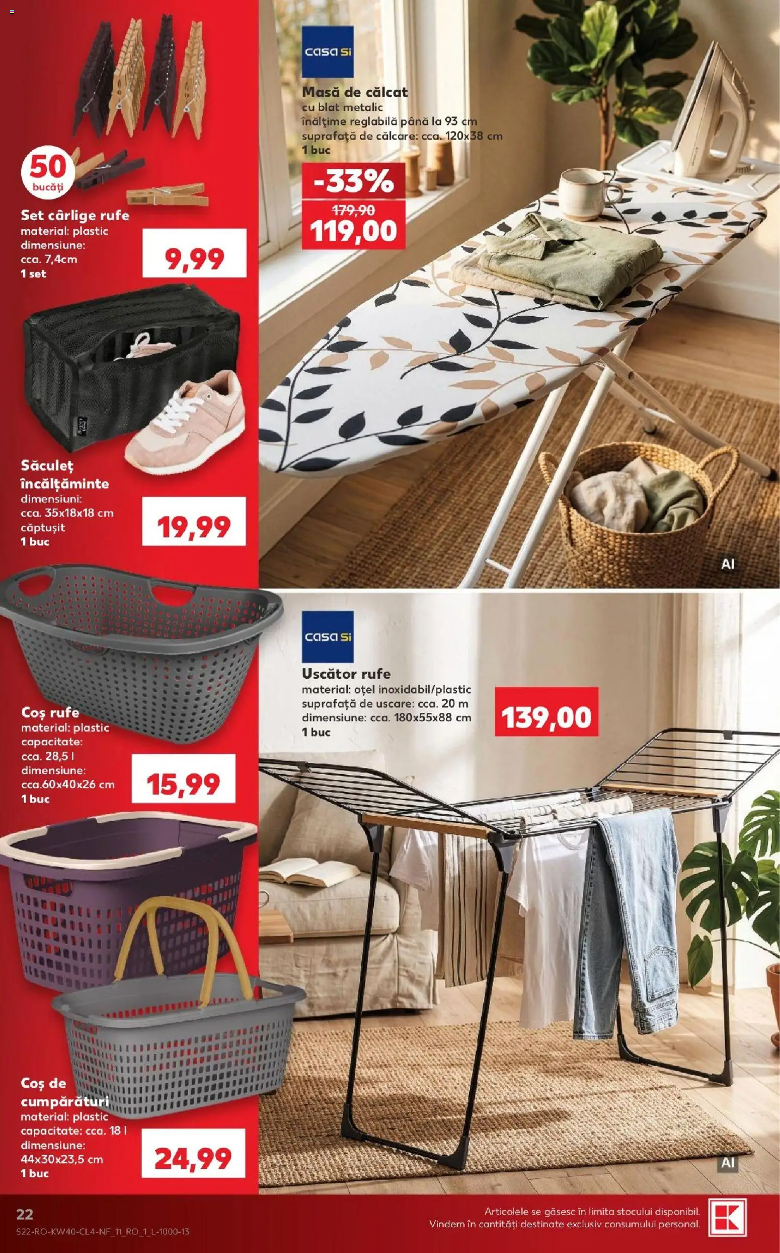 Kaufland RO akciós ujság - amely érvényes a következő dátumtól: 2026.09.30. | Oldal: 22