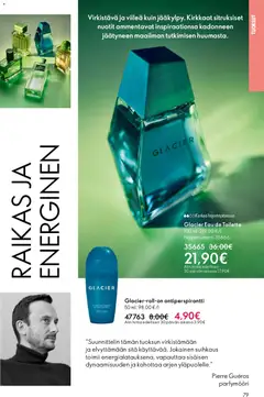 Oriflame-mainoslehti voimassa 22.04.2026 alkaen | Sivu: 79 | Tuotteet: Eau de toilette, Antiperspirantti