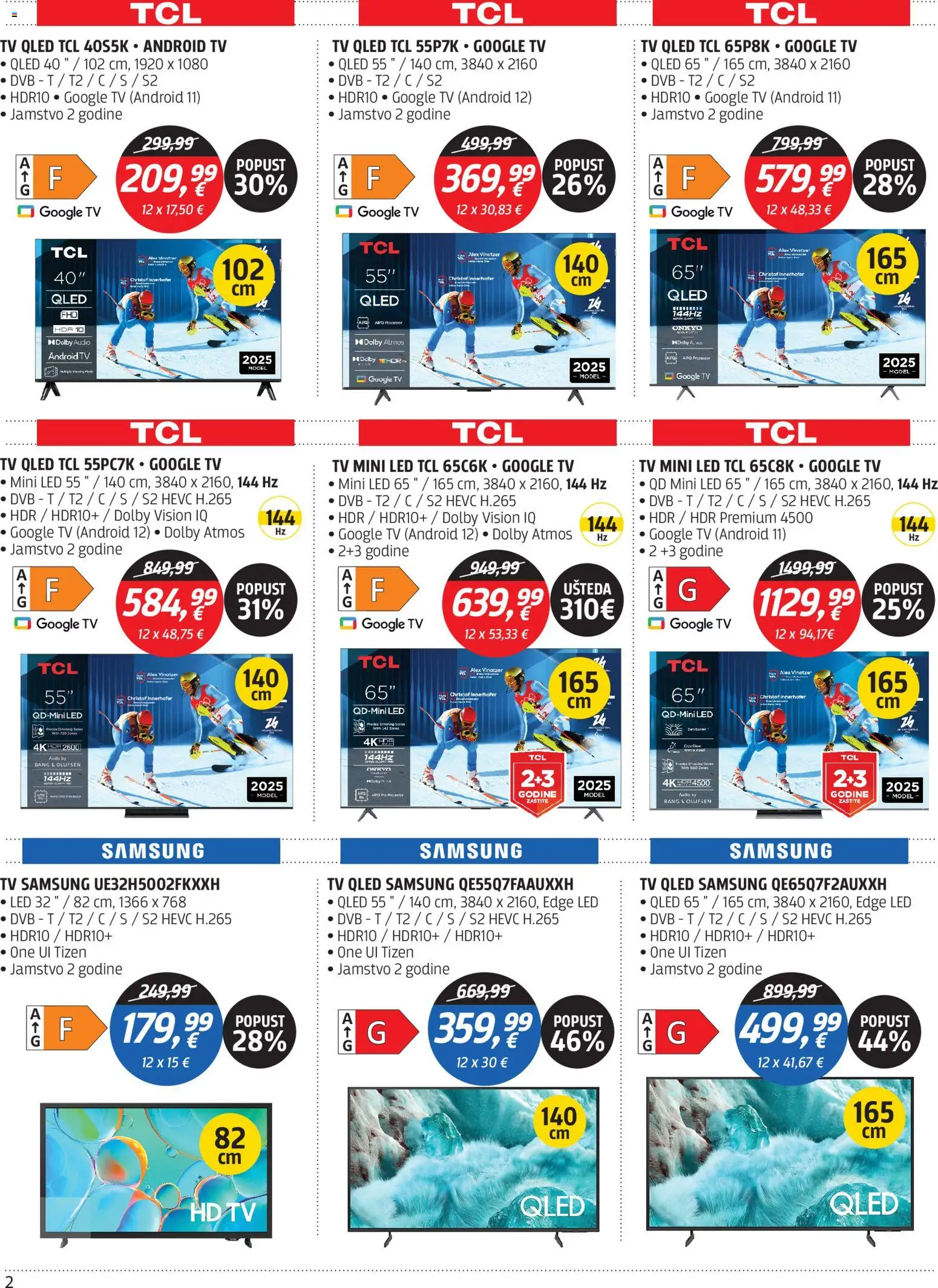 Centar Tehnike katalog | vrijedi od 09.03.2026 | Stranica: 2 | Proizvodi: Sok, Tv, Audio