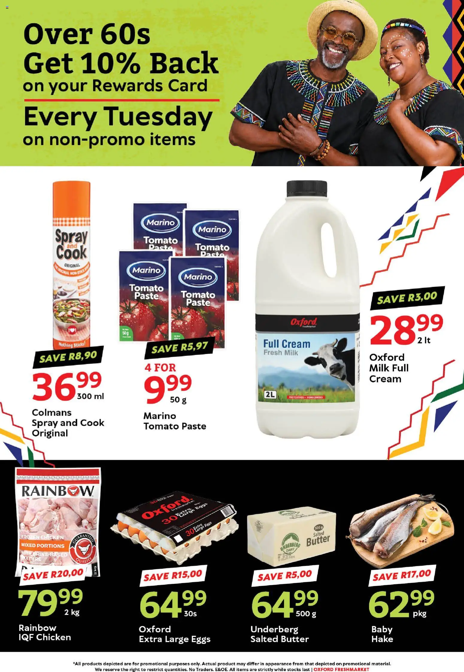 New Oxford Freshmarket catalogue – valid from 08/09/2026 | Page: 7 | Products: Milk, Eggs, Chicken, Cream
