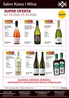 Pogląd oferty "Sużyw gazetka - Salon kawy i wina" - ważna od 01.10.2026