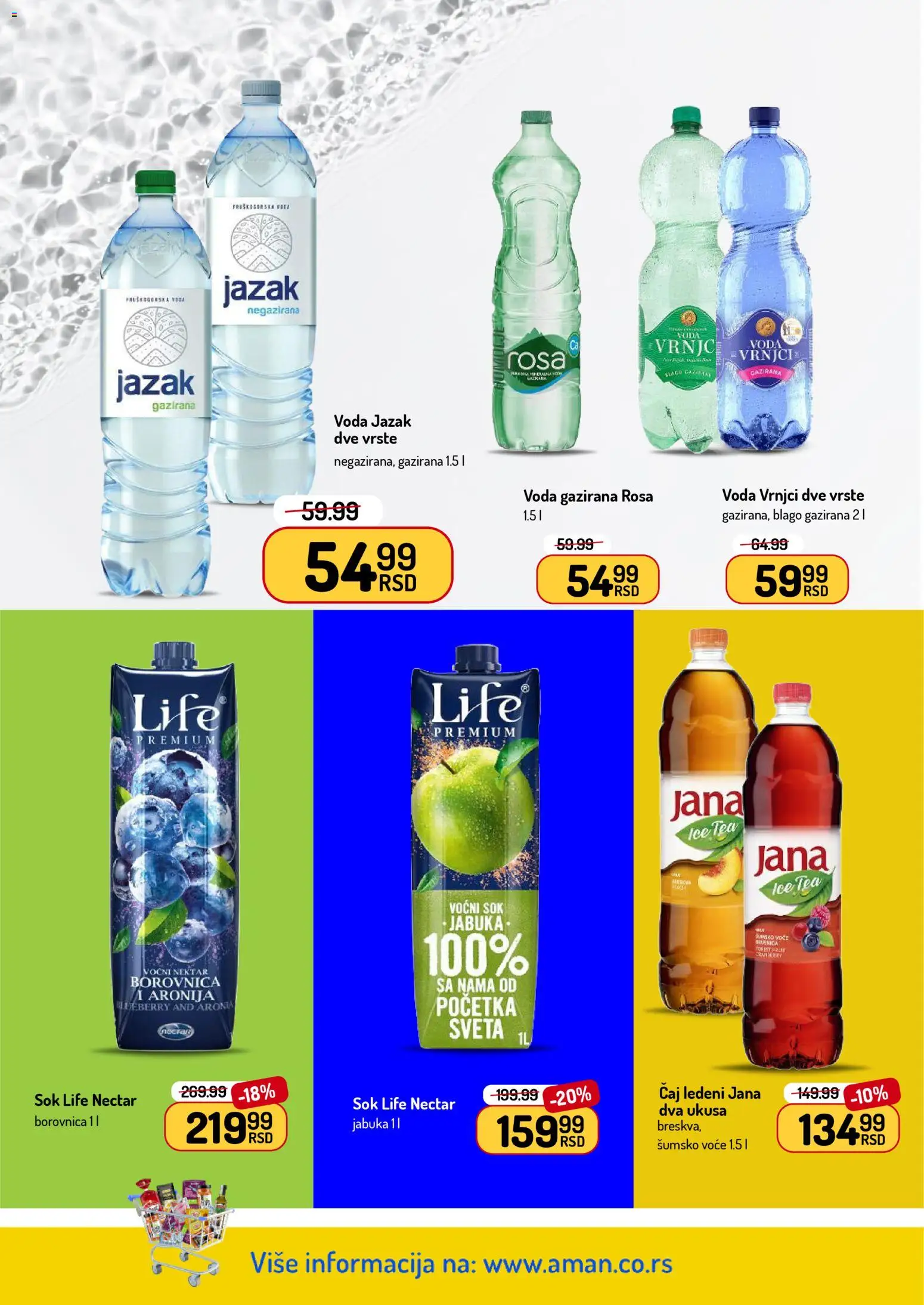 Aman katalog - važi od 27.04.2026 | Strana: 32 | Proizvode: Nektar, Voda, Sok, Čaj