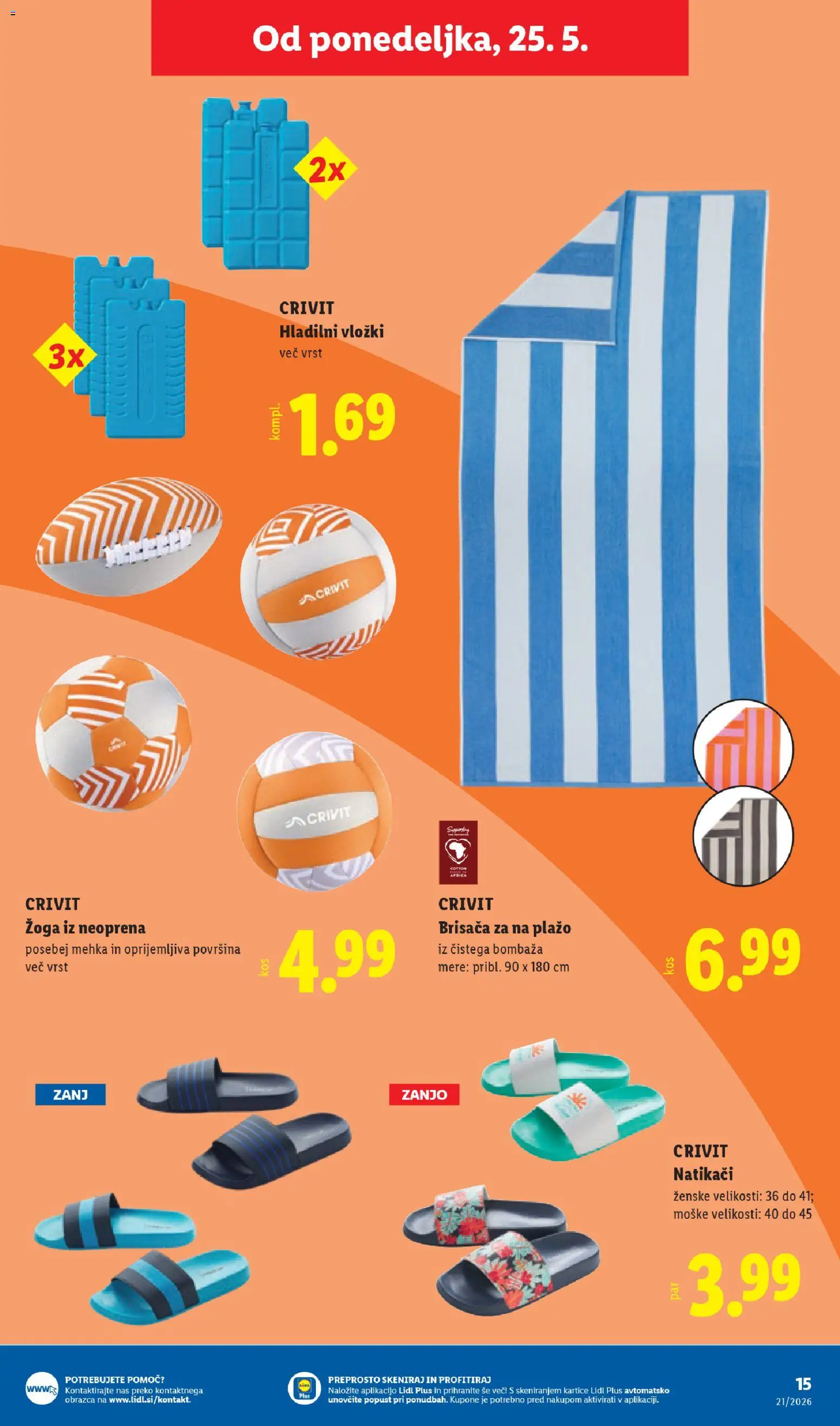 Novi Lidl katalog ponudbe – veljaven od 21.05.2026 | Stran: 15