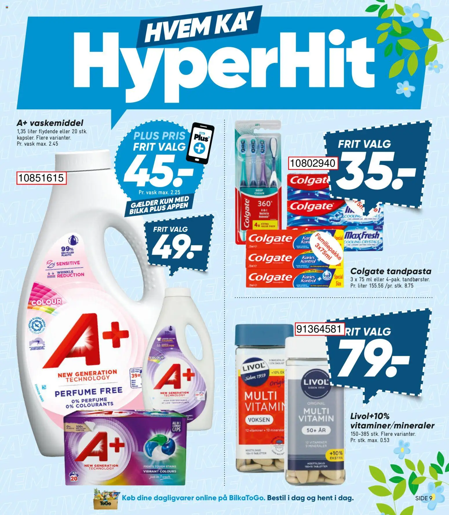 Bilka tilbudsavis – gyldig fra 15.05.2026 | Side: 9 | Produkter: Tandpasta