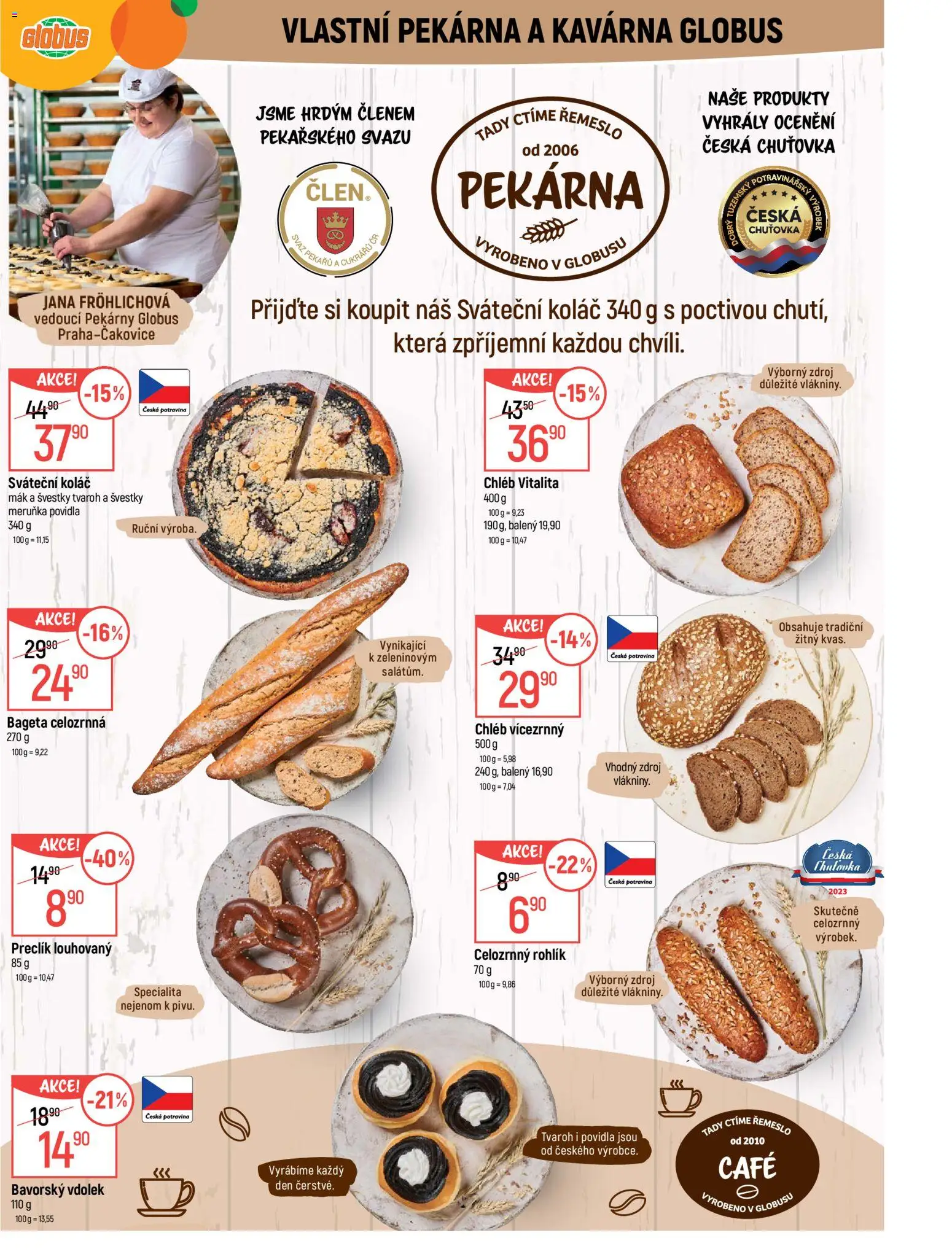 Globus leták od 12.08.2026 | Strana: 7 | Produkty: Globus, Švestky, Povidla, Pekárna