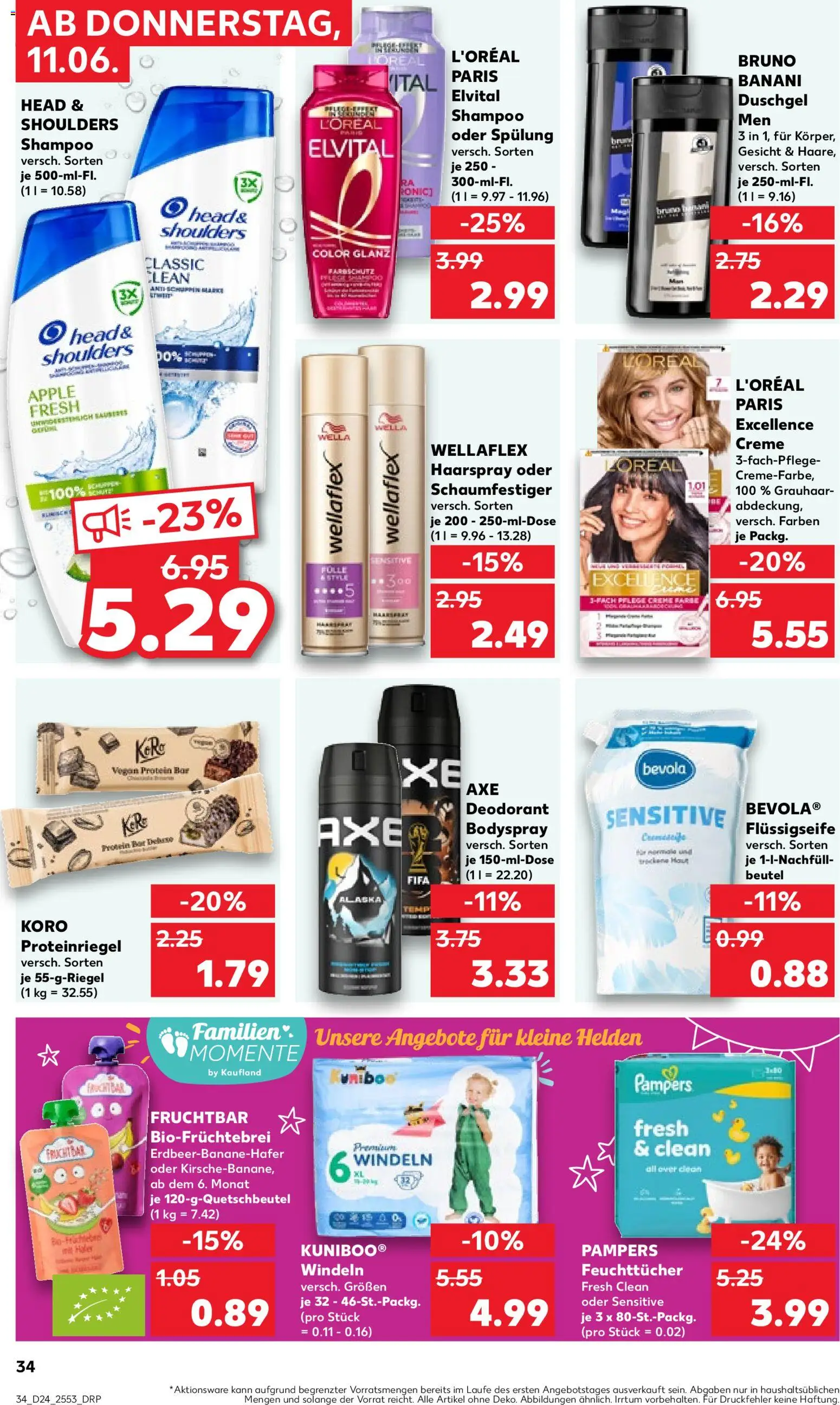 {H1} | Pagina: 34 | Producten: Deodorant, Shampoo, Haarspray, Crème