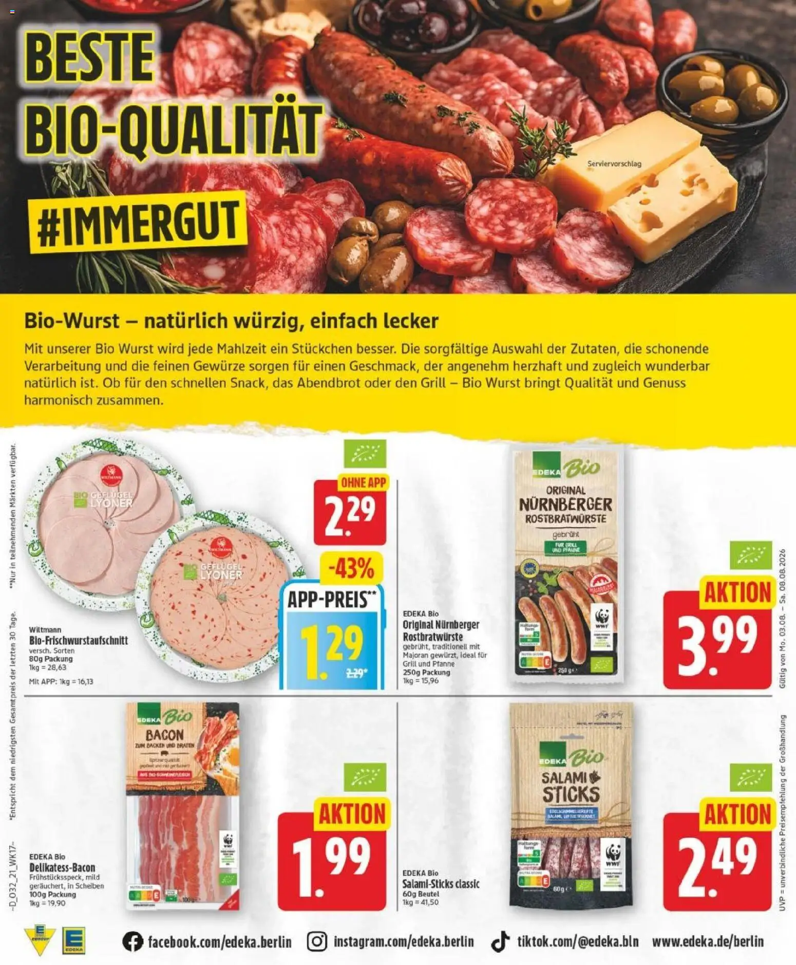 Edeka Prospekt Berlin – gültig ab 03.08.2026 | Seite: 21