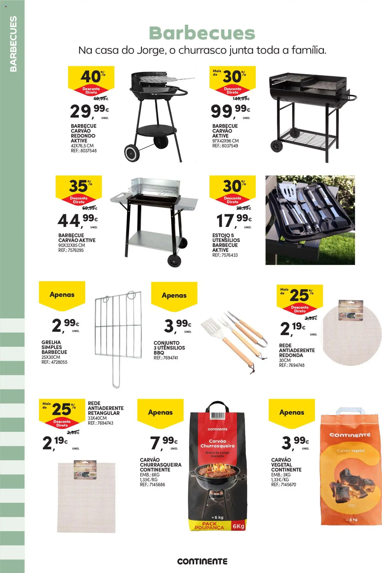 Continente  Açores: Verão │ válido de 26.05.2026 | Página: 18 | Produtos: Carvão vegetal