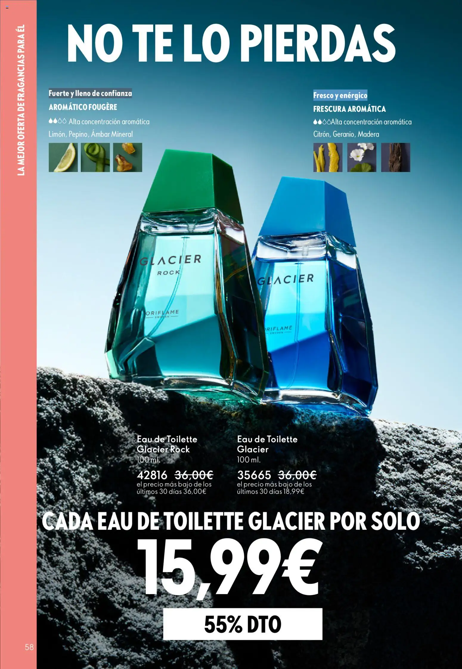 Oriflame - Catálogo Campaña 4 │ válido desde el 11.03.2026 | Página: 58 | Productos: Eau de toilette, Té