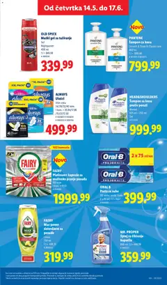 ORAL B Pasta za zube, 3D white arctic fresh 2 x 75 ml - pregled Lidl kataloga - važi od 14.05.2026 | Strana: 35