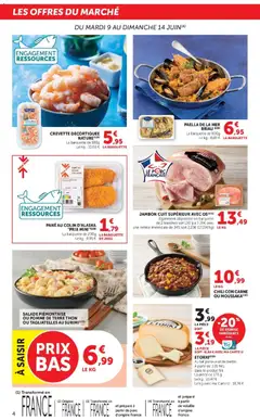 U Express - Prévisualisation de U Express catalogue valide à partir de 09.06.2026 | Page: 4 | Produits: Salade, Pomme de terre, Crevette, Volaille