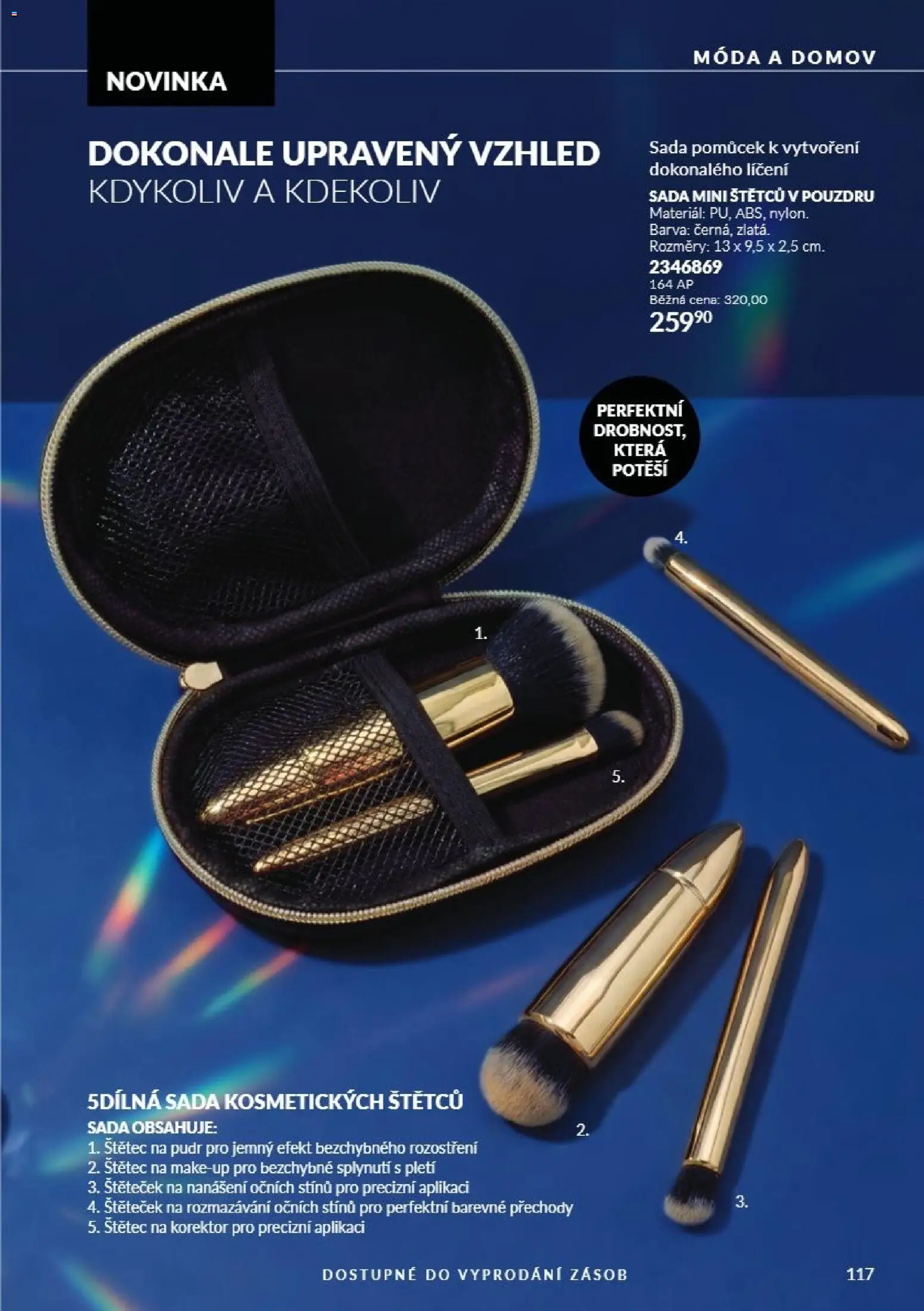 Avon Katalog 11/2026 od 01.11.2026 | Strana: 117 | Produkty: Makeup, Korektor, Pudr, Štětec