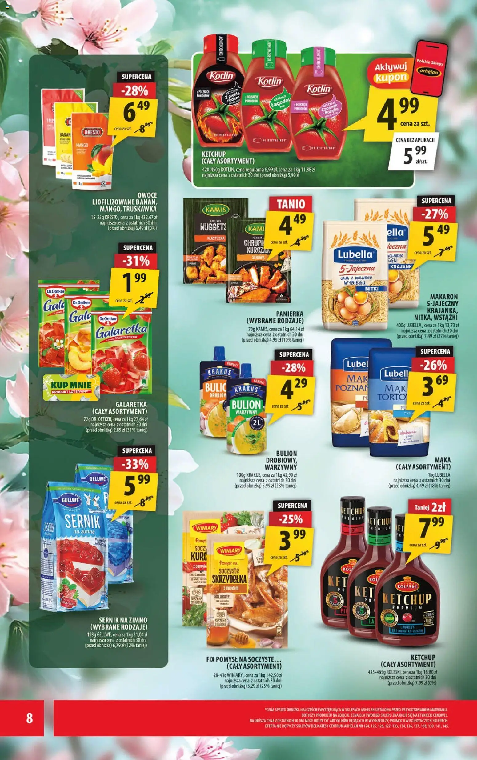 Arhelan gazetka od 01.06.2026 | Strona: 8 | Produkty: Czosnek, Galaretka, Delikatesy, Nuggets