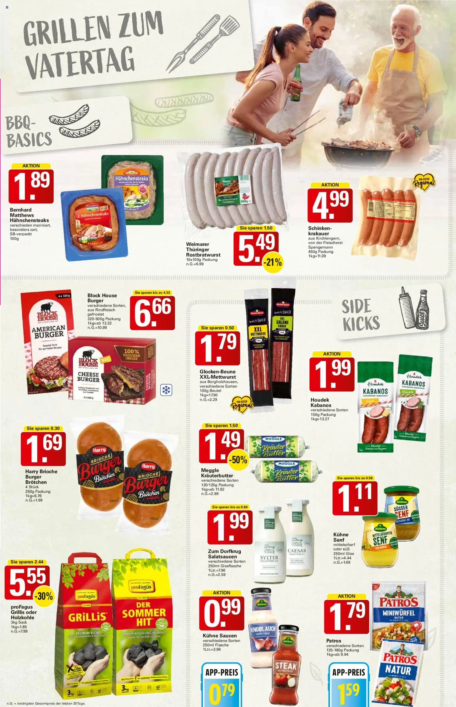 WEZ Prospekt 	 – gültig ab 11.05.2026 | Seite: 6 | Produkte: Butter, Patros, Schinken, Steak