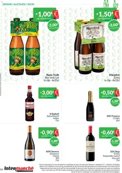 Intermarché - De juniaanbiedingen - Voorbeeld van een folder van Intermarché, geldig van 01.06.2026 | Pagina: 14 | Producten: Wijn, Bier, Alcohol, Kaart