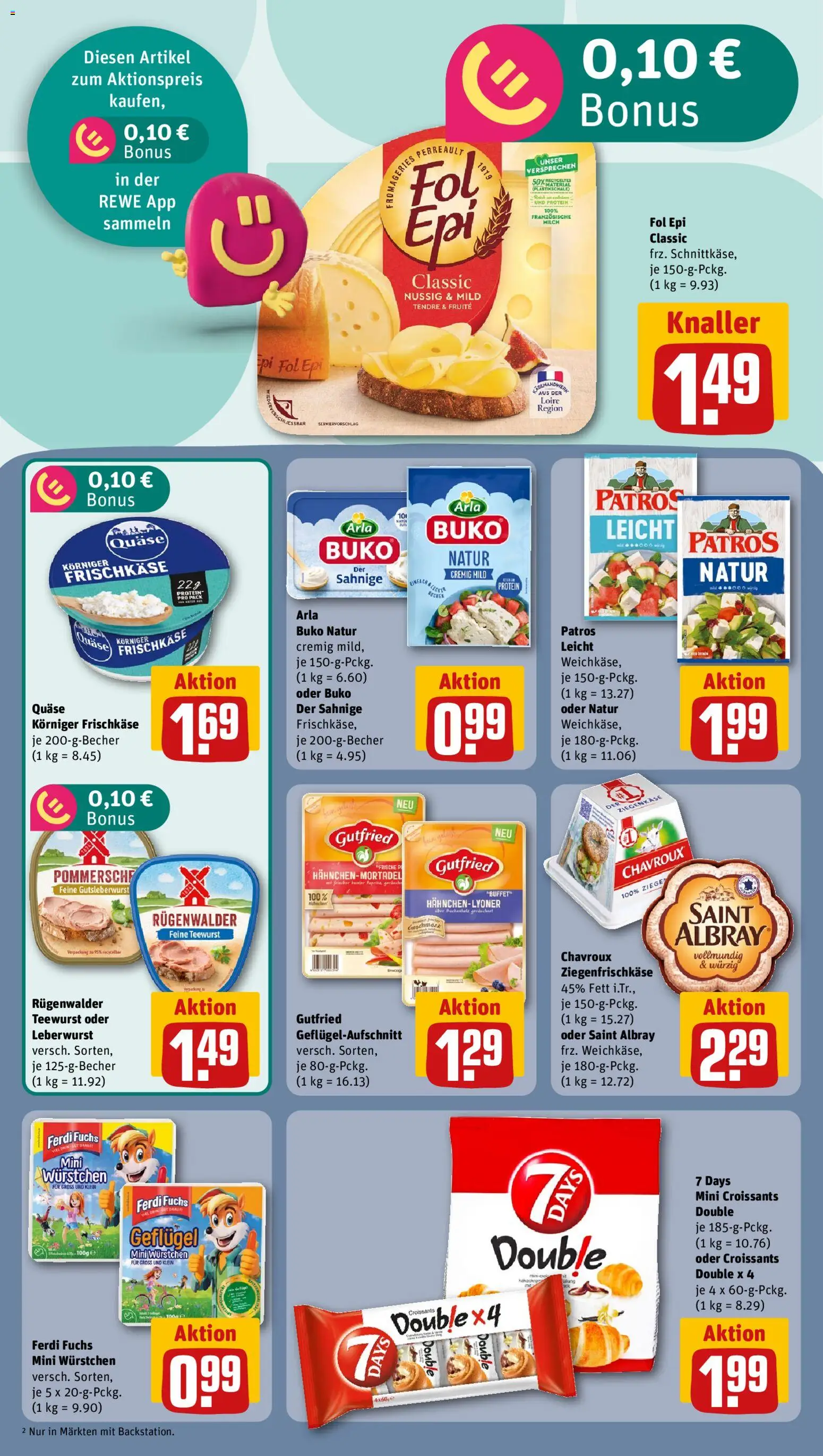 Rewe ihr Kaufpark Prospekt – gültig ab 02.11.2026 | Seite: 14 | Produkte: Milch, Ziegenkäse, Patros, Frischkase
