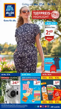 Aldi Süd Prospekt 	 ab 27.04.2026 gültig