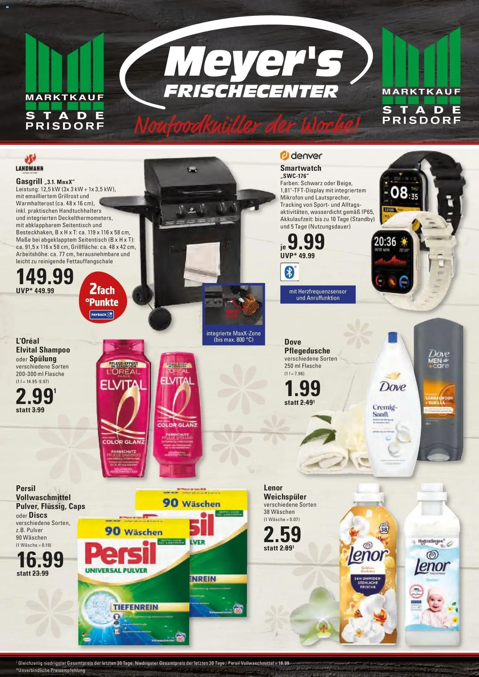Edeka Prospekt Stade – gültig ab 17.05.2026 | Seite: 16 | Produkte: Lenor, Shampoo, Weichspüler, Persil