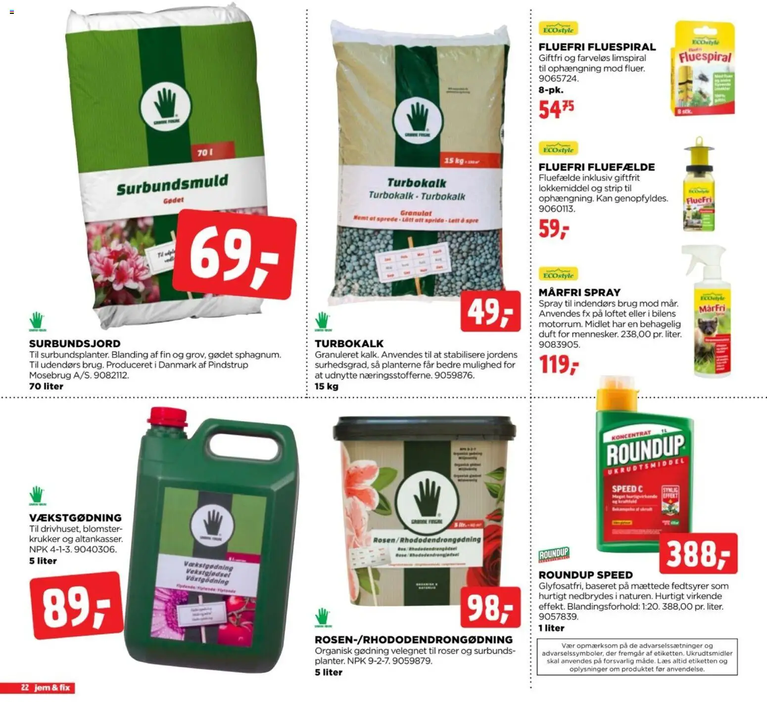 Jem & fix tilbudsavis – gyldig fra 16/08/2026 | Side: 22 | Produkter: Duft, Søm