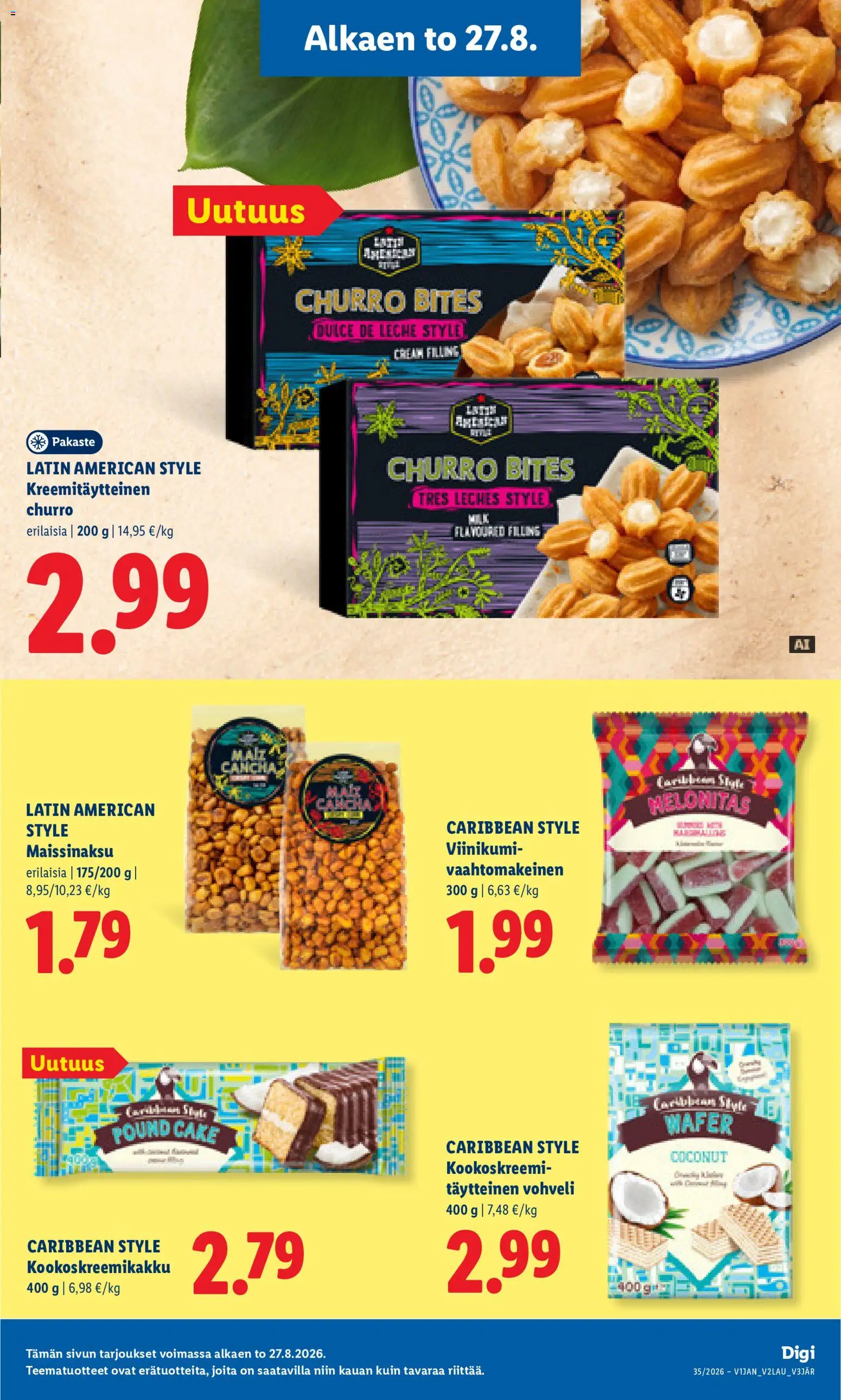 Lidl tarjoukset - Helsinki – voimassa 27/08/2026 alkaen | Sivu: 13
