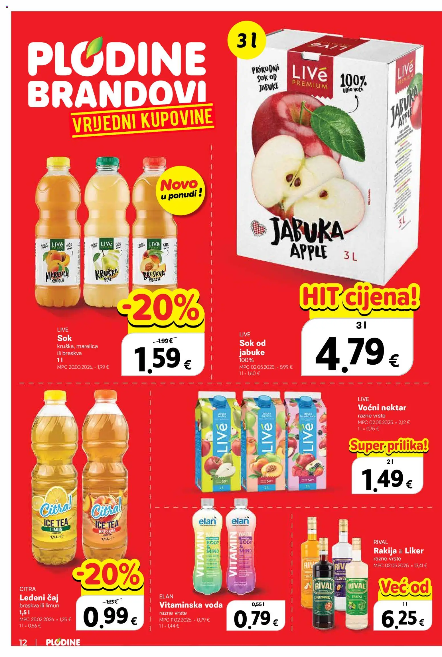 🛒 Plodine katalog od 📆 27.05.2026 ➤ Pogledaj akcije sada!🔥 | Hrvatska