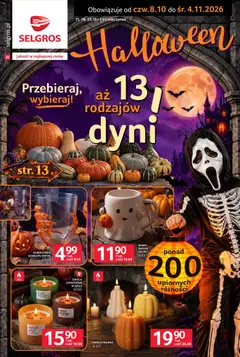 Pogląd oferty "Selgros cash&carry gazetka - Halloween" - ważna od 08.10.2026