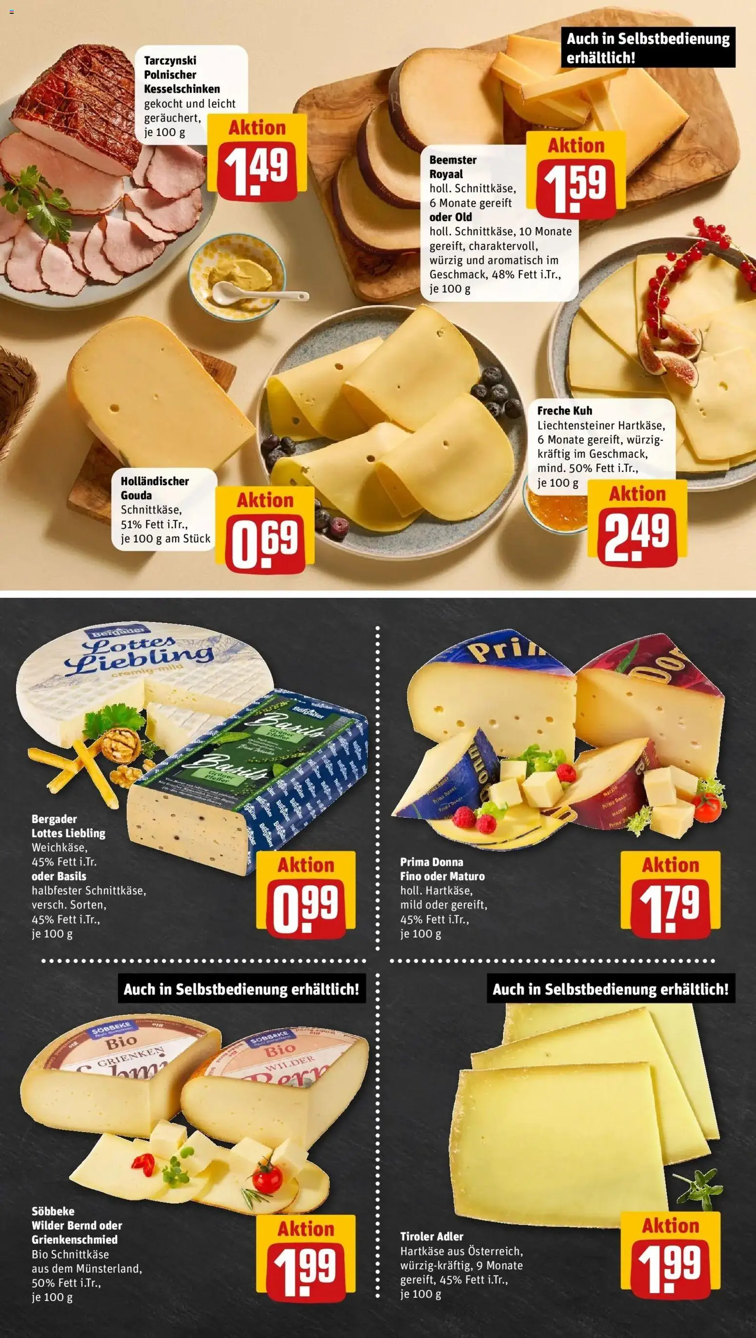 REWE Prospekt ab 19.10.2026 zum Blättern » Angebote | Seite: 11 | Produkte: Gouda