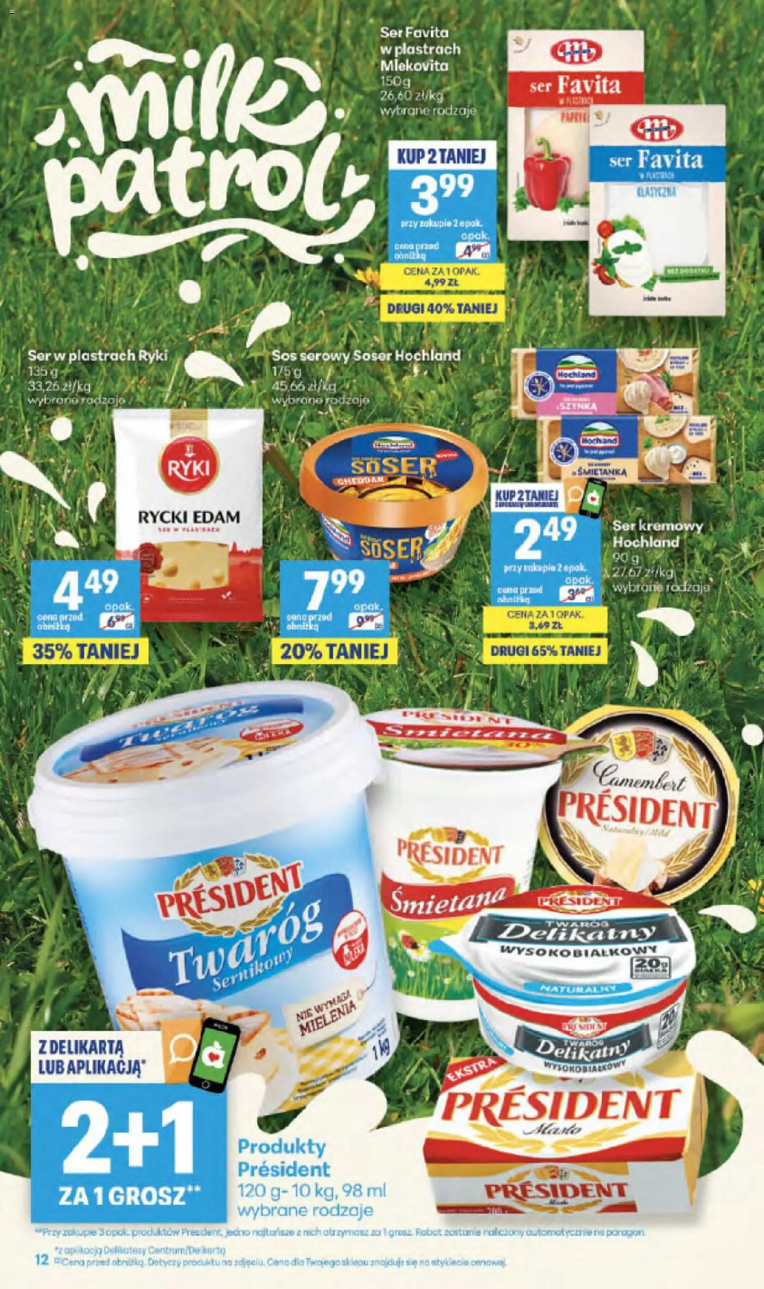 Delikatesy Centrum gazetka - Sklepy Własne od 24.09.2026 | Strona: 12 | Produkty: Sos serowy, Szynka, Cheddar, Sos