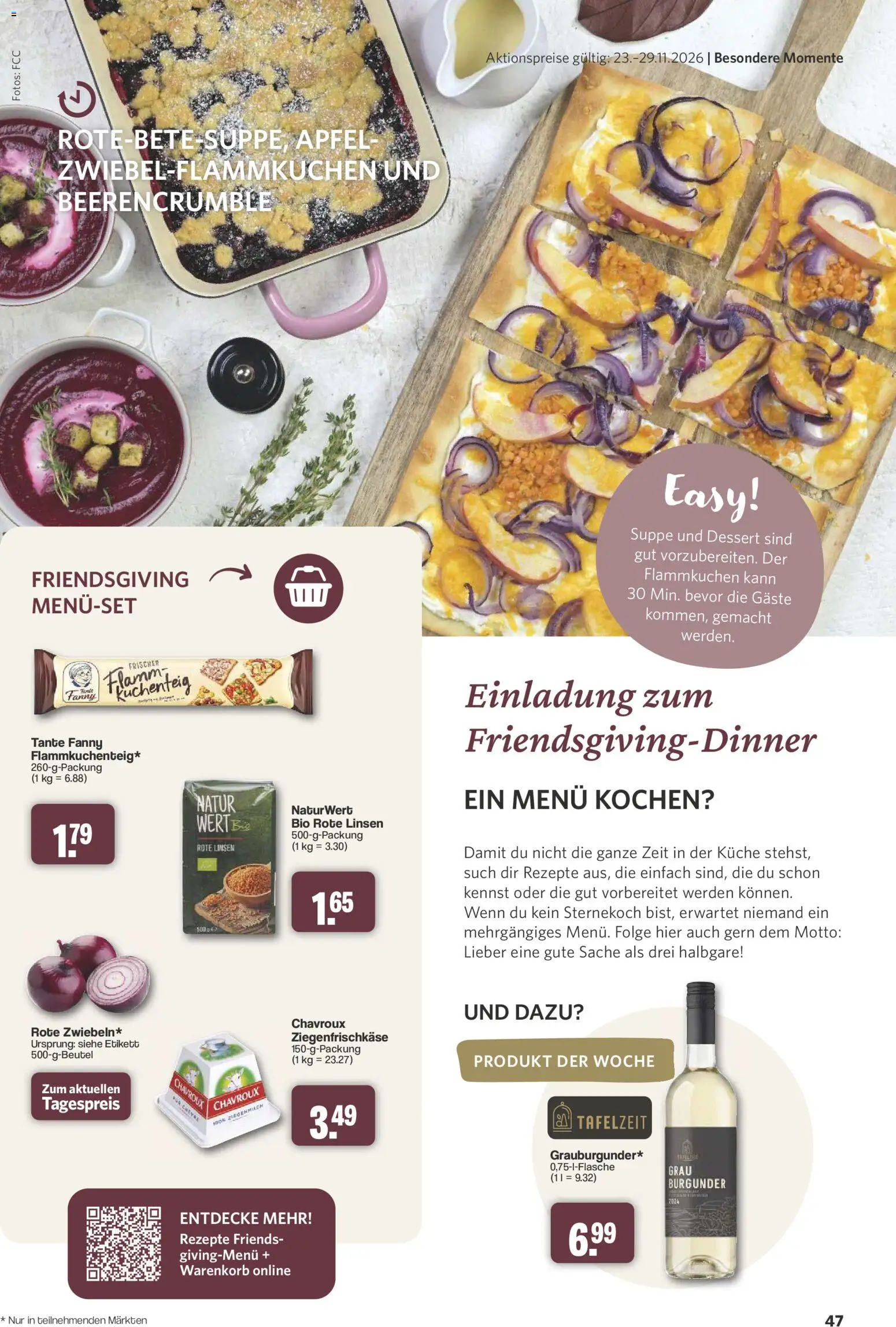 Famila Nordwest myTime November 2026 – gültig ab 26.10.2026 | Seite: 47 | Produkte: Küche, Äpfel