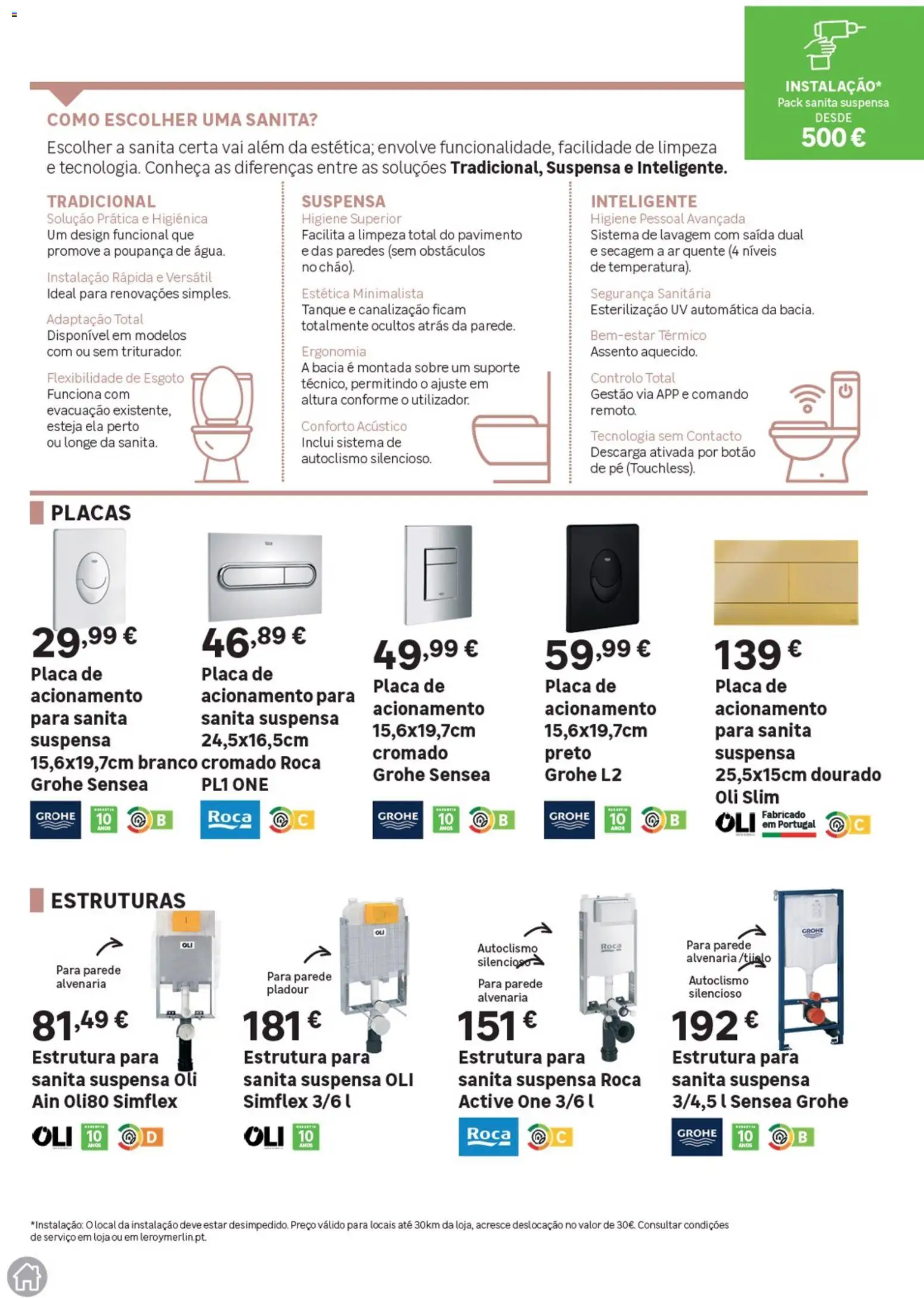 Leroy Merlin Catálogo Casas de Banho │ válido de 28.05.2026 | Página: 71 | Produtos: Tanque