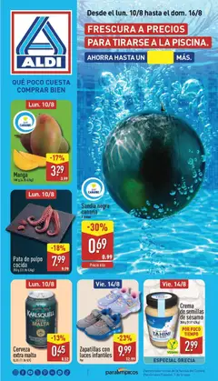 Vista previa Aldi folleto Canarias válido desde el 10/08/2026